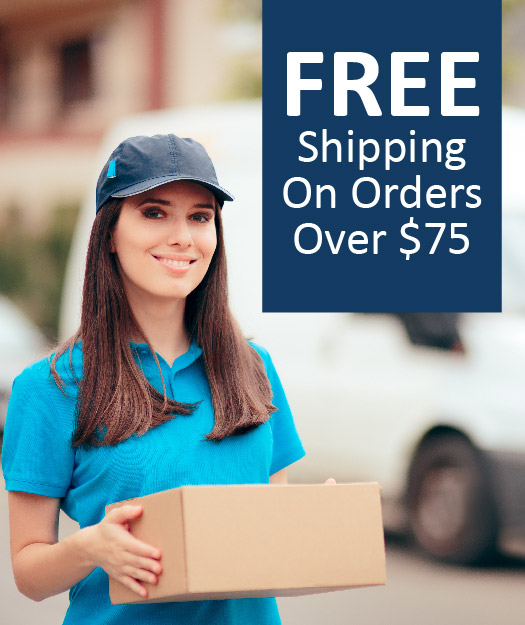 free shipping on orders over $75