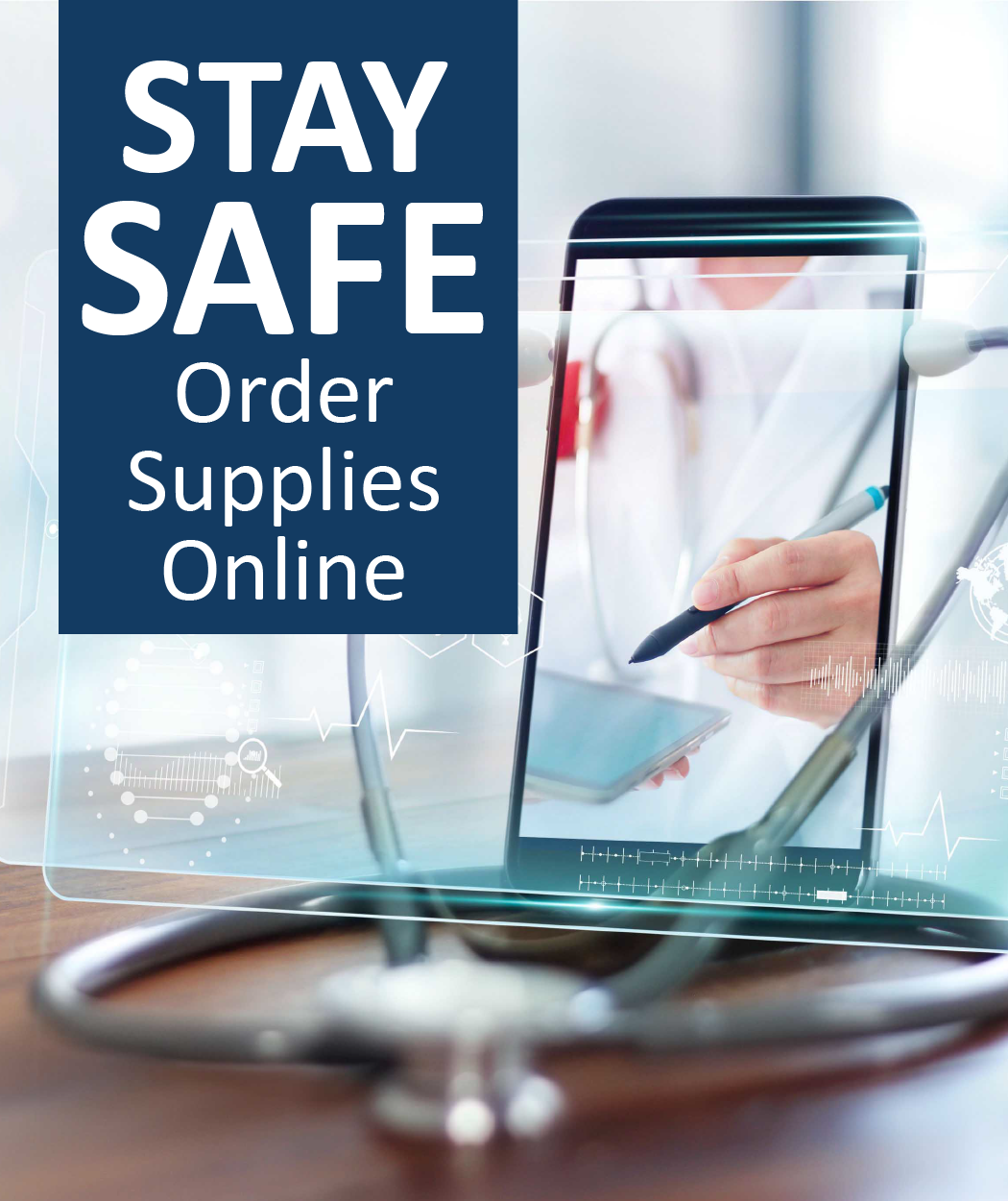 stay safe order supplies online